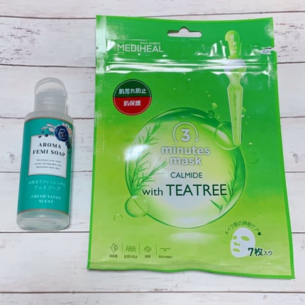 3ミニッツマスク:カーマイド with ティーツリー/MEDIHEAL/シートマスク・パックを使ったクチコミ(1枚目)