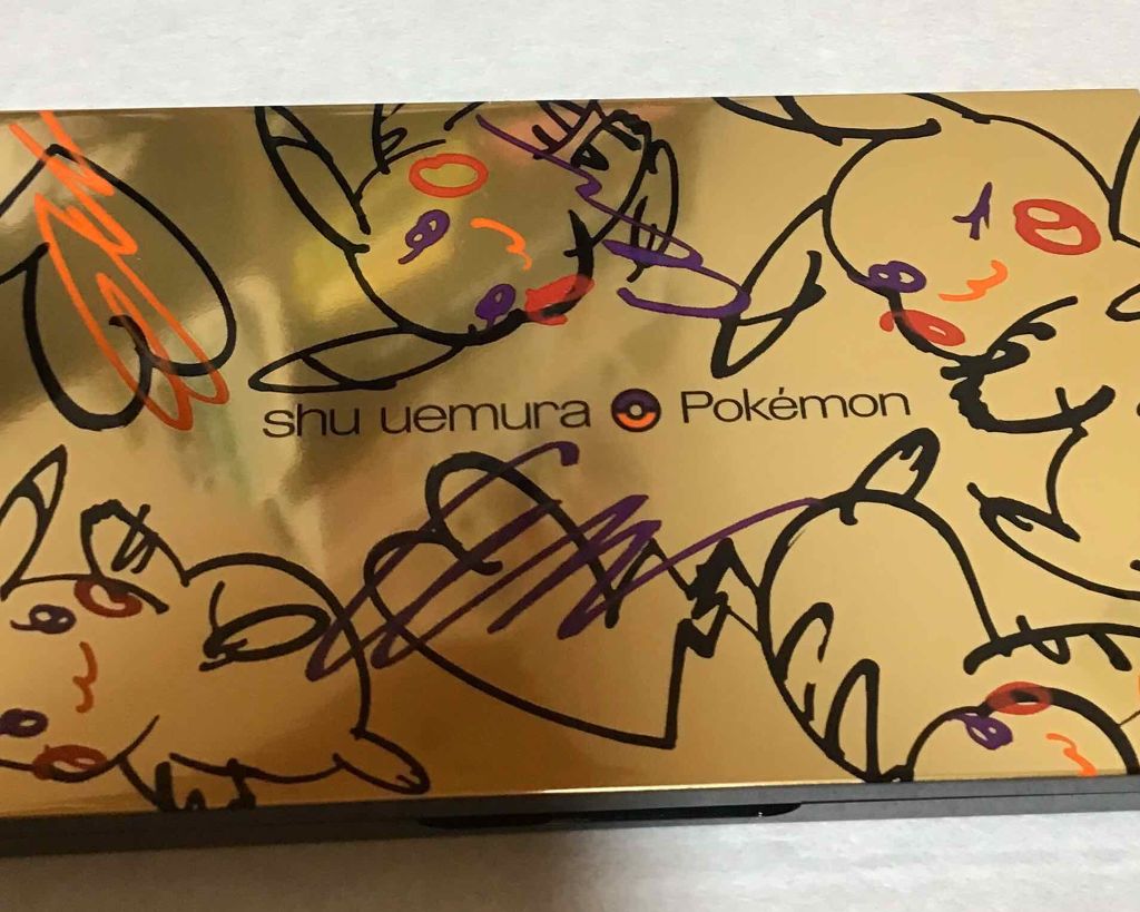 ピカシュウ アイ パレット‐サンダーショック/shu uemura/アイシャドウパレットを使ったクチコミ(1枚目)