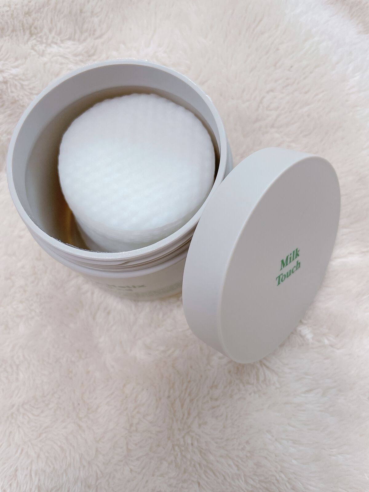 ヘデラヘリックスジャンボパッド/Milk Touch/トナーパッドを使ったクチコミ（2枚目）