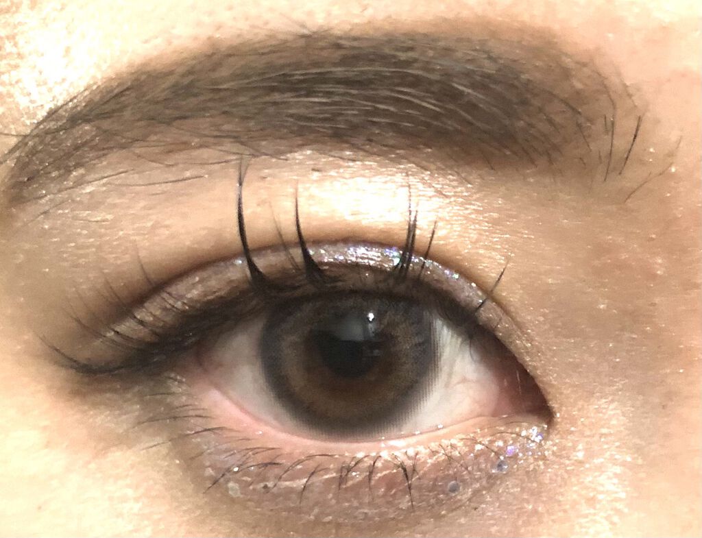 リキッド グリッター シャドウ/rom&nd/グリッターを使ったクチコミ（1枚目）