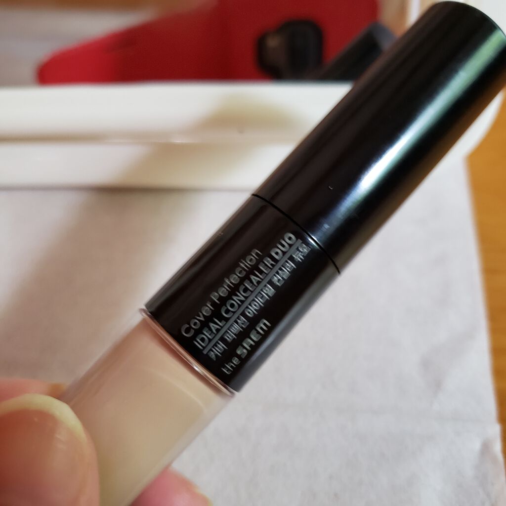 カバーパーフェクション チップコンシーラー/the SAEM/リキッドコンシーラーを使ったクチコミ(1枚目)