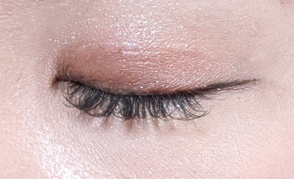 UR GLAM　POWDER EYESHADOW/U R GLAM/単色アイシャドウを使ったクチコミ（3枚目）