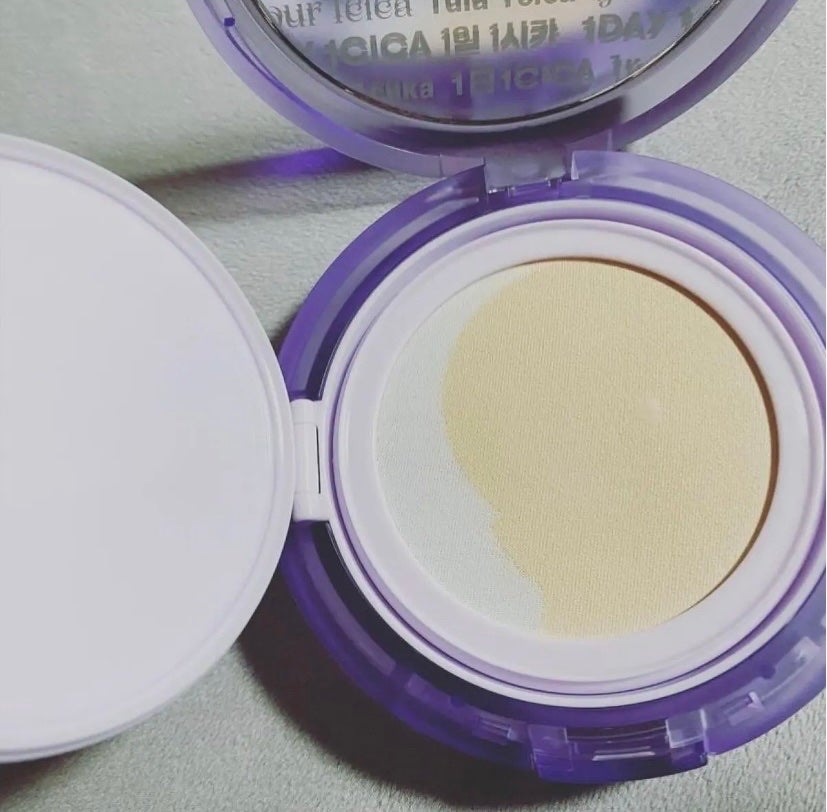 VT ライトタッチ メッシュパクト/VT/クッションファンデーションを使ったクチコミ(3枚目)