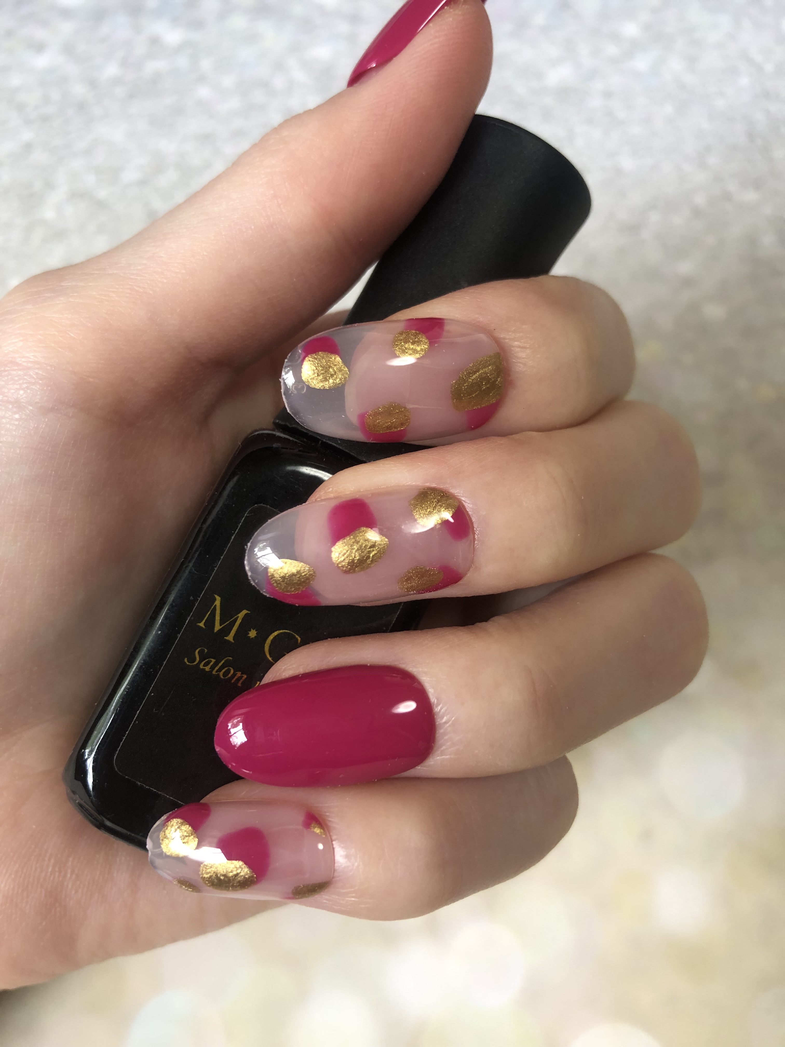 ネイルホリック Dark Fantasy Color GD036/ネイルホリック/マニキュアを使ったクチコミ（2枚目）