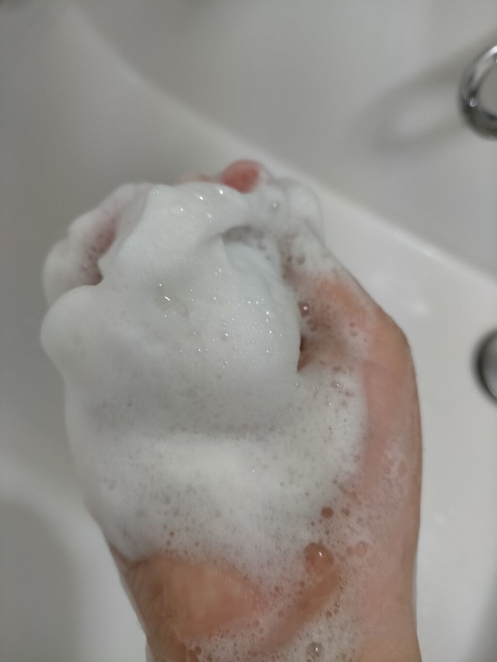 はるほのかお茶せっけん/肌をうるおす保湿スキンケア/洗顔石鹸を使ったクチコミ（3枚目）