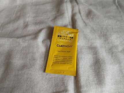 クリアパウダーウォッシュ /CLAYPATHY/洗顔パウダーを使ったクチコミ(2枚目)