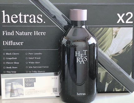 プレミアムディフューザー/hetras/ルームフレグランスを使ったクチコミ(2枚目)
