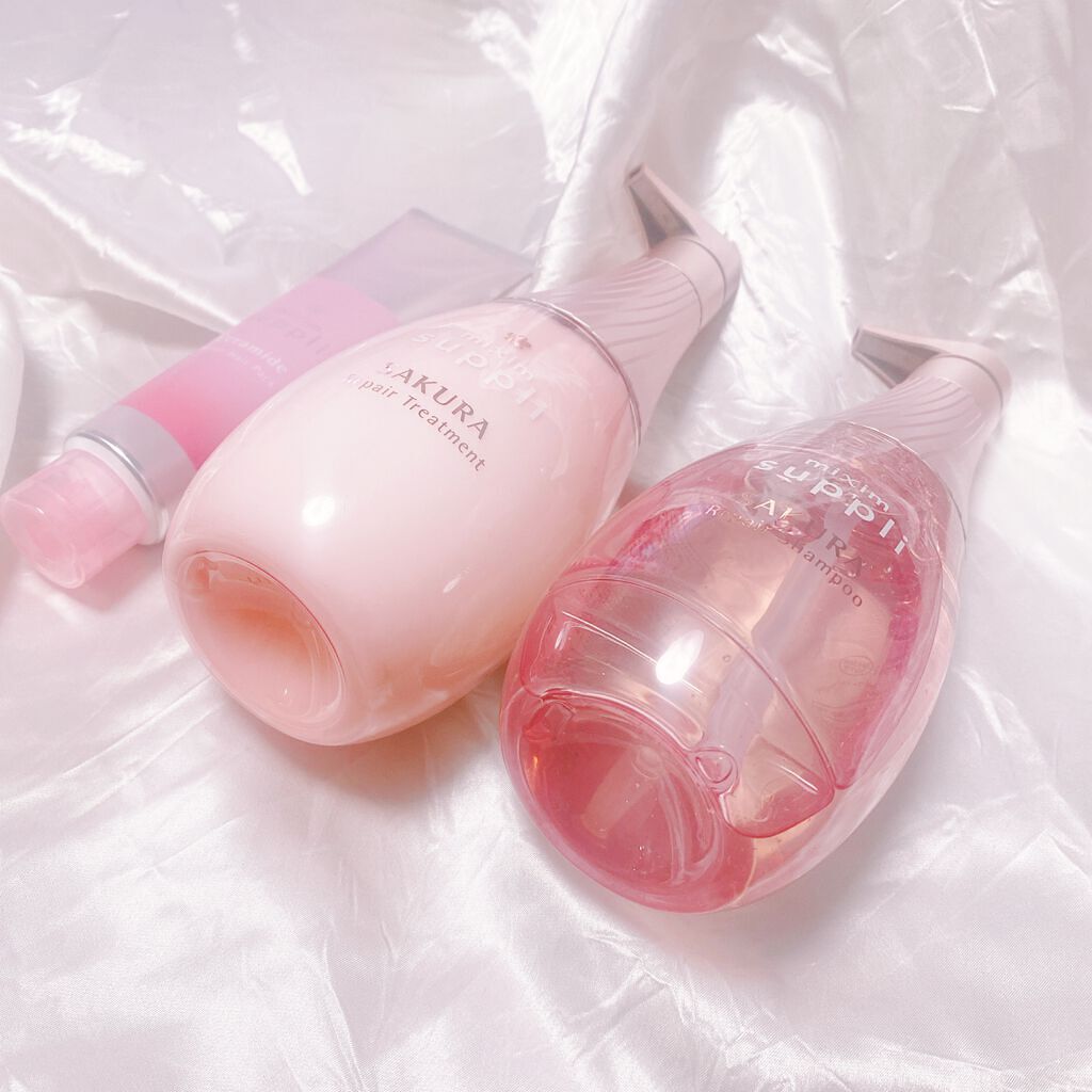 リペア サクラ トリプルセット/mixim suppli/市販シャンプーを使ったクチコミ(3枚目)