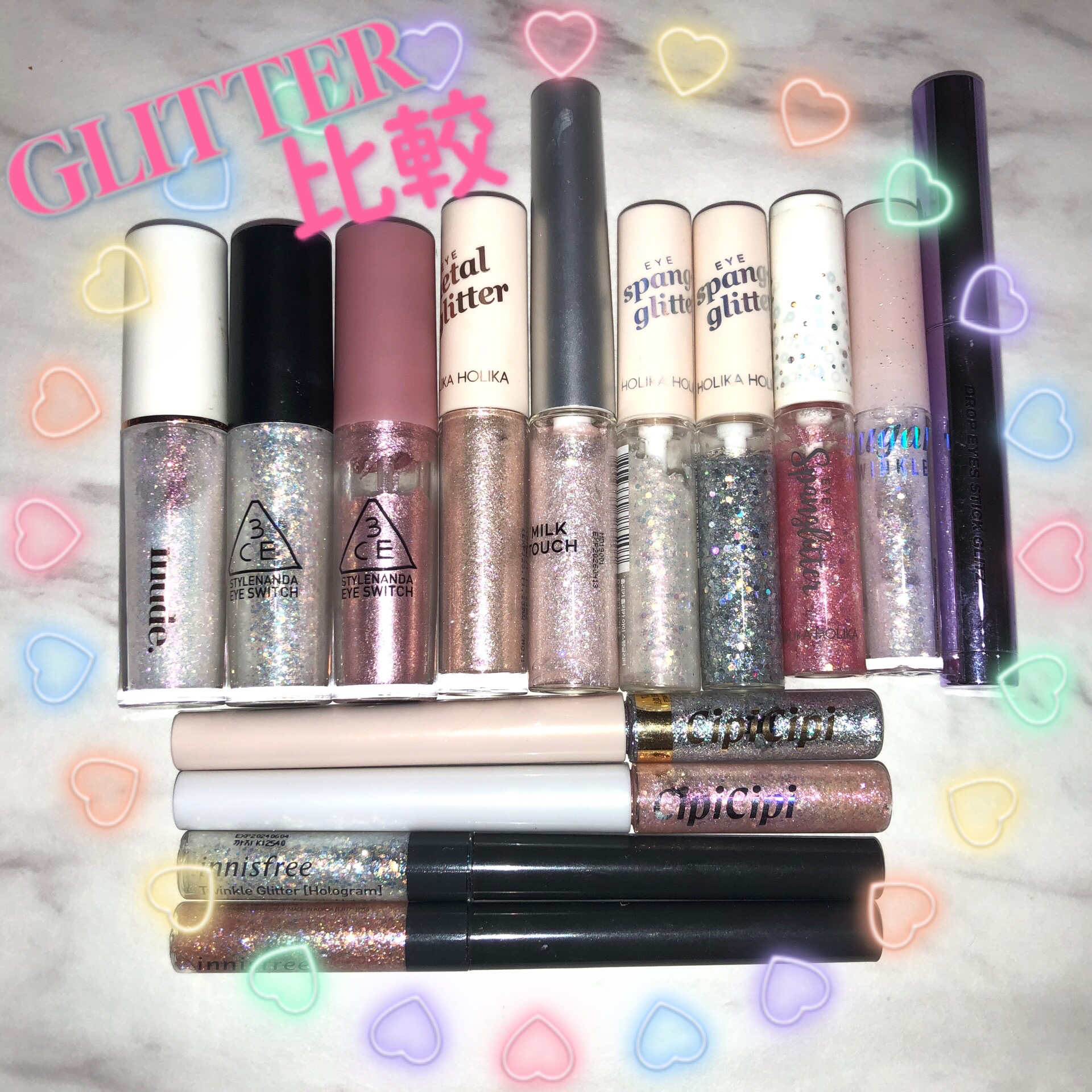 3CE アイスイッチ/3CE/グリッターを使ったクチコミ（1枚目）