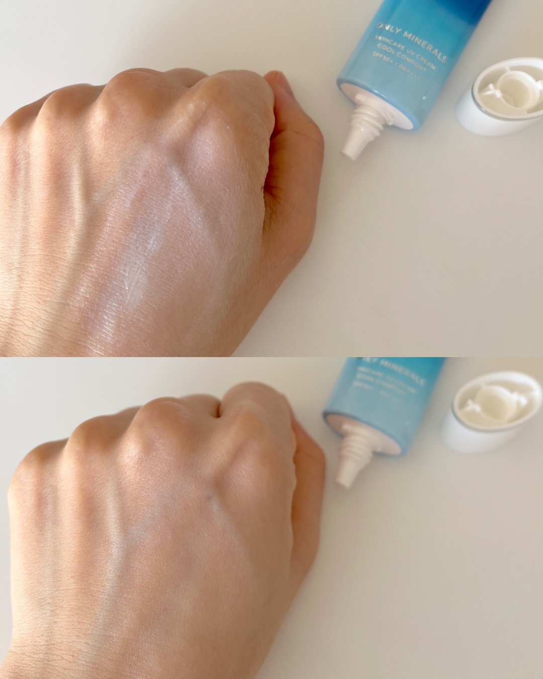 ミネラルUVパウダーS クールコンフォート/ONLY MINERALS/プレストパウダーを使ったクチコミ（3枚目）