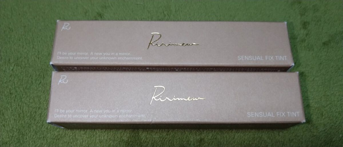 センシュアルフィックスティント/Ririmew/リップティントを使ったクチコミ（2枚目）