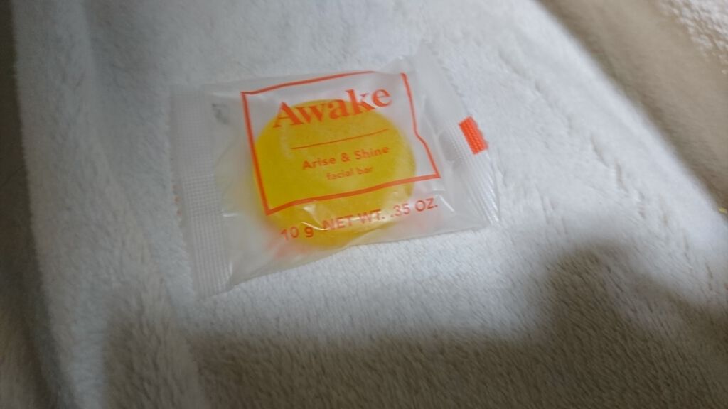 アライズ ＆ シャイン フェイシャルバー/Awake/洗顔石鹸を使ったクチコミ（1枚目）