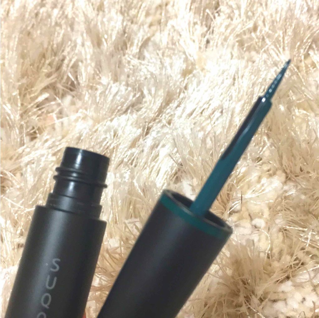 カラー インク リクイド アイライナー/SUQQU/リキッドアイライナーを使ったクチコミ（3枚目）