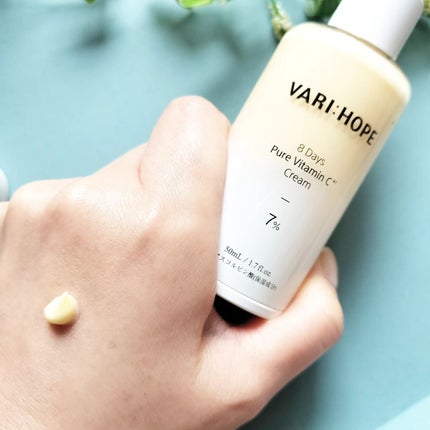 8デイズピュアビタミンCアンプル/VARI:HOPE/美容液を使ったクチコミ(5枚目)