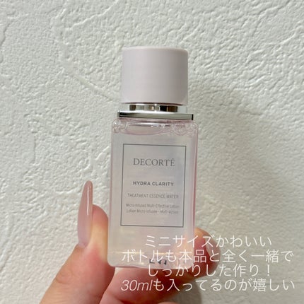 イドラクラリティ 薬用 トリートメント エッセンス ウォーター/DECORTÉ/化粧水を使ったクチコミ(2枚目)
