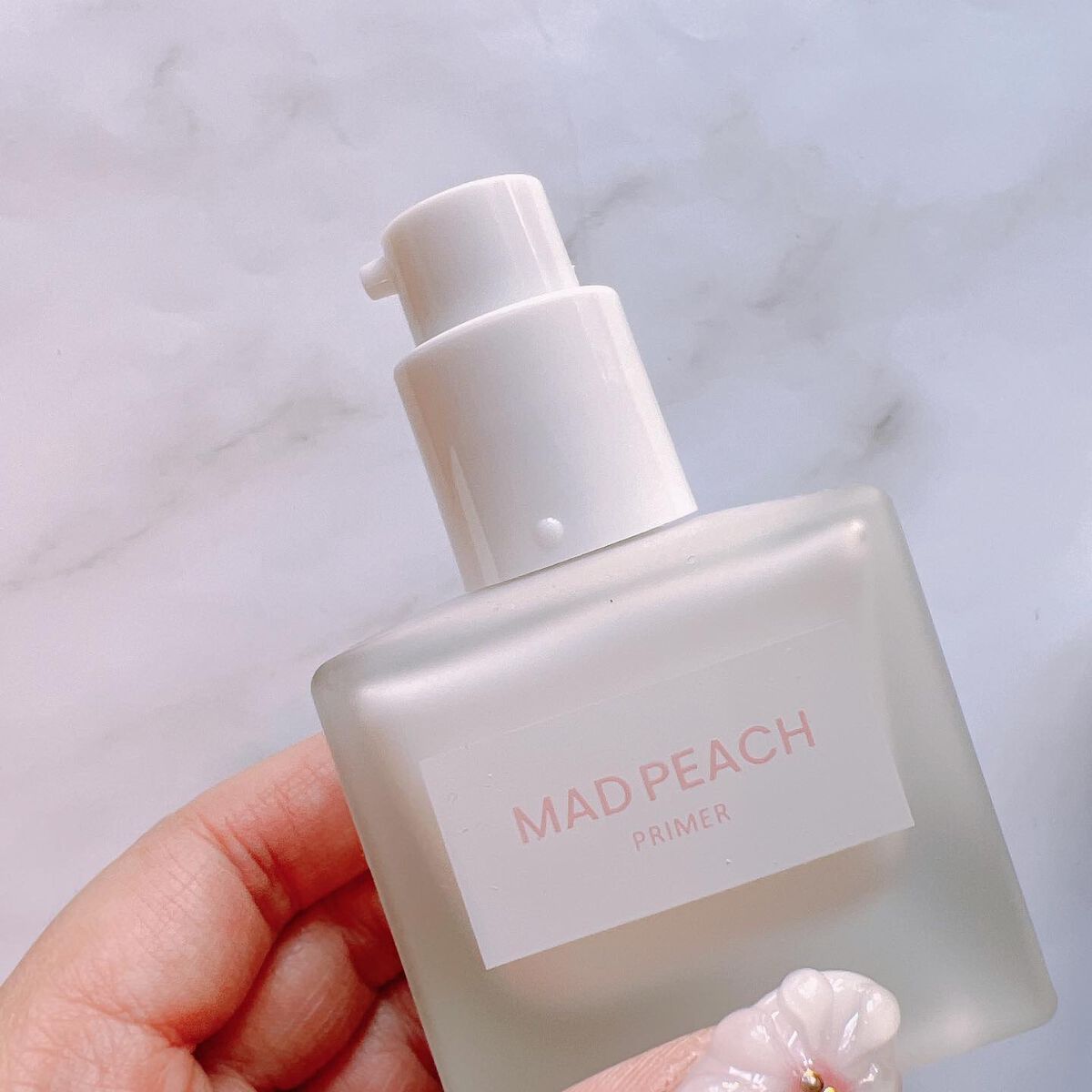 グローフィルタープライマー/MAD PEACH/化粧下地を使ったクチコミ（3枚目）