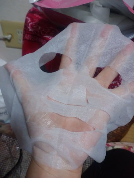 レッドプロポリスモイストフェイスマスク/Make.iN/シートマスク・パックを使ったクチコミ(3枚目)