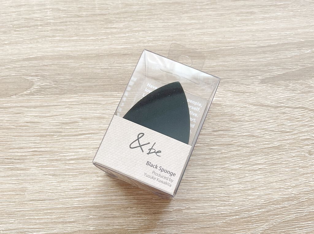 &be ブラックスポンジ/&be/パフ・スポンジを使ったクチコミ(1枚目)