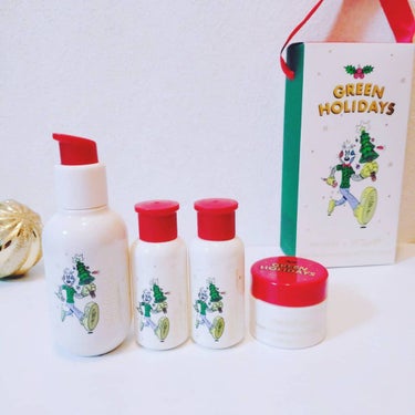 innisfree グリーンティ―シード セラム N スペシャルセット 2021 Green Holidays Editionのクチコミ「🌟innisfree限定コレクション🎄
『Green Holidays』

11/1に限定発売.....」（1枚目）