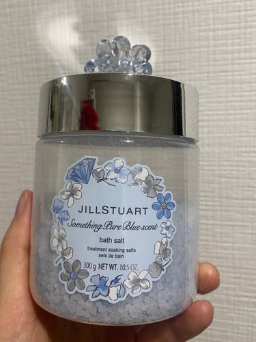 サムシングピュアブルー セント　バスソルト/JILL STUART/入浴剤を使ったクチコミ（1枚目）
