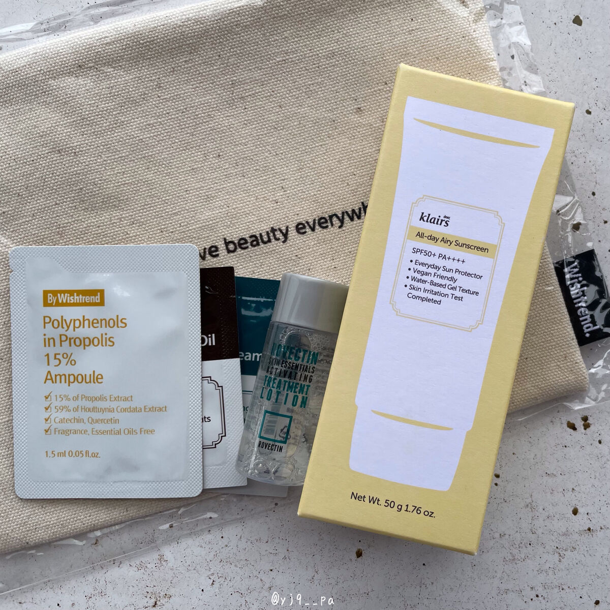 All-day エアリーサンスクリーン50g/Klairs/日焼け止めクリームを使ったクチコミ（3枚目）