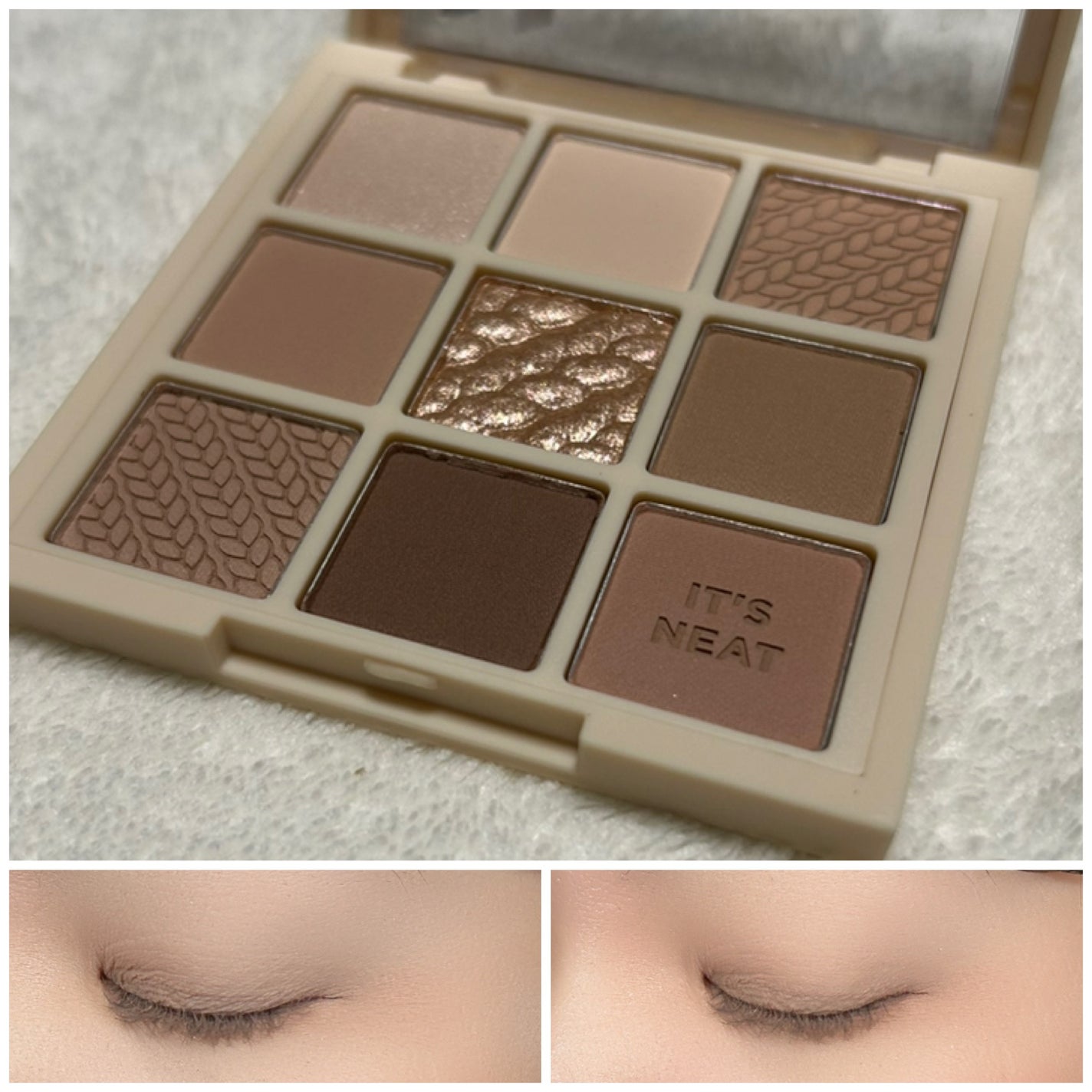 マイフェイブムードアイパレット 9カラー/HOLIKA HOLIKA/アイシャドウパレットを使ったクチコミ(4枚目)