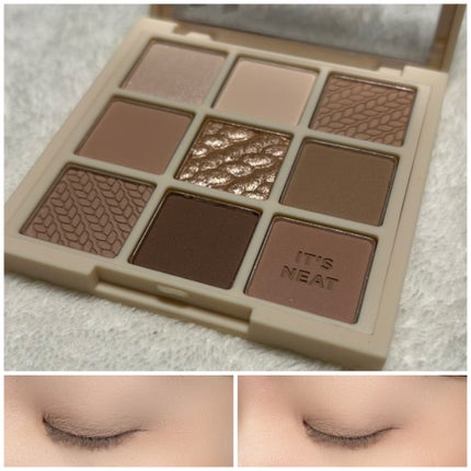 マイフェイブムードアイパレット 9カラー 05 ニートニット(NEAT KNIT)/HOLIKA HOLIKA/アイシャドウパレットの画像