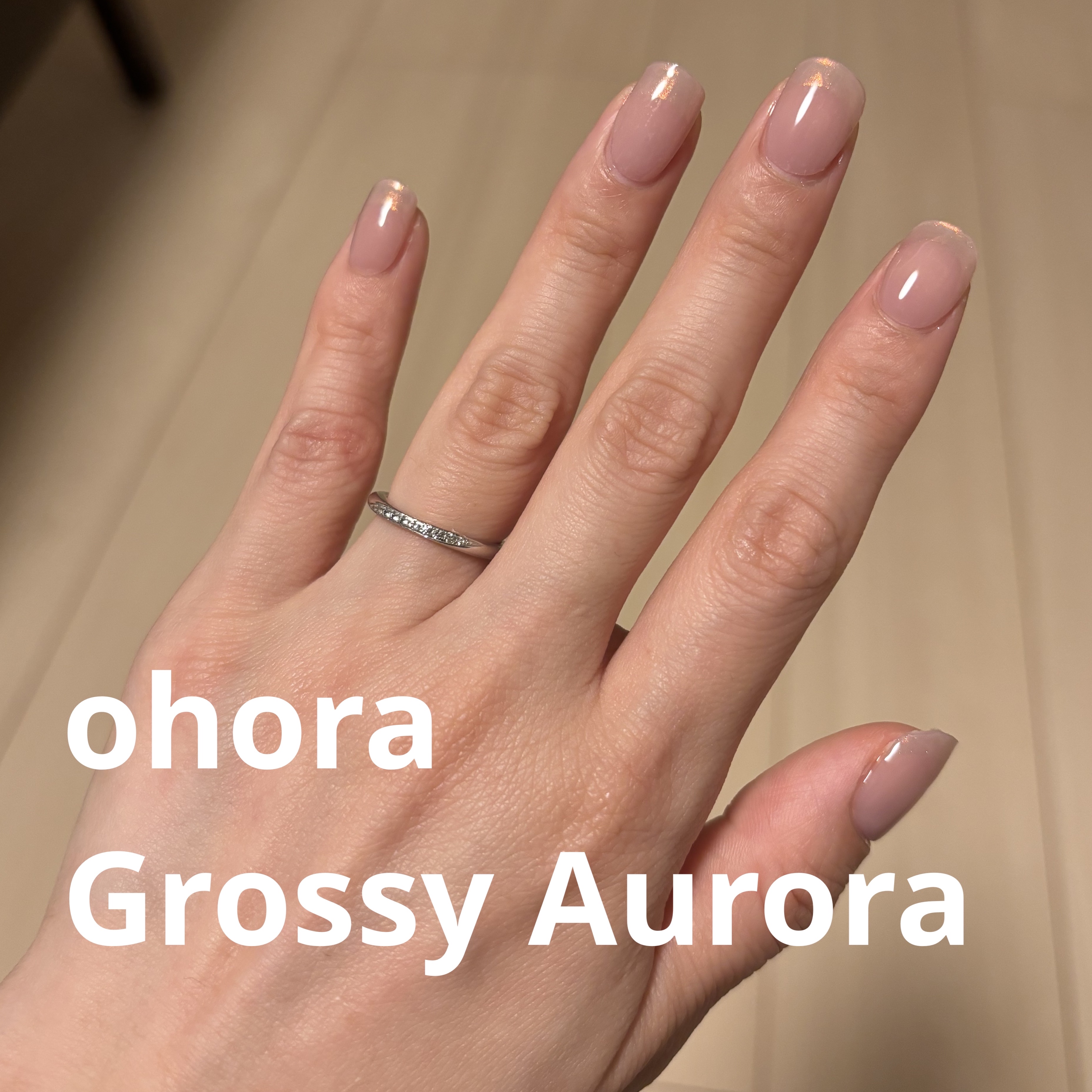 セミキュアジェルネイル（ハンド）/ohora/ネイルシールを使ったクチコミ（1枚目）