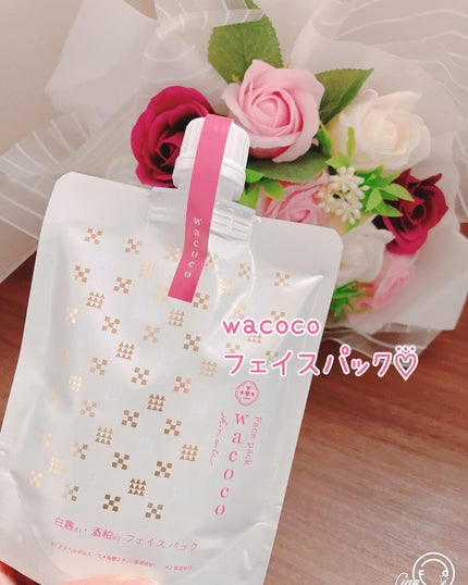 ワココ 白麹と酒粕のフェイスパック/クラブ/洗い流すパック・マスクを使ったクチコミ(1枚目)