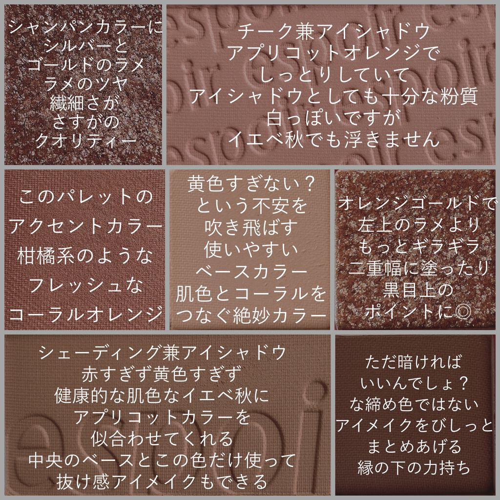 リアルアイパレット/espoir/マルチパレットを使ったクチコミ（3枚目）