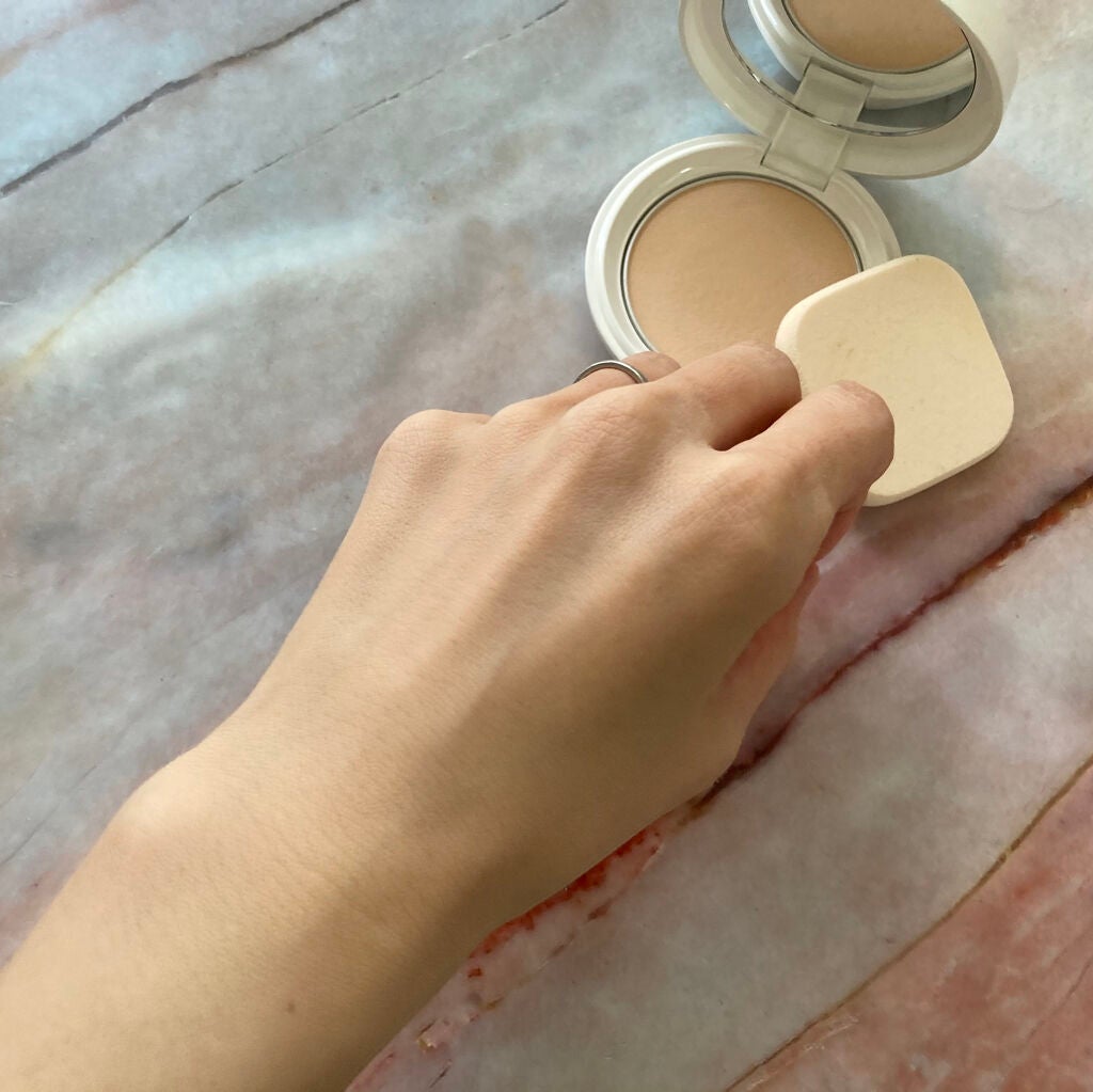 インテグレート グレイシィ プレミアムパクト/グレイシィ/パウダーファンデーションを使ったクチコミ(4枚目)