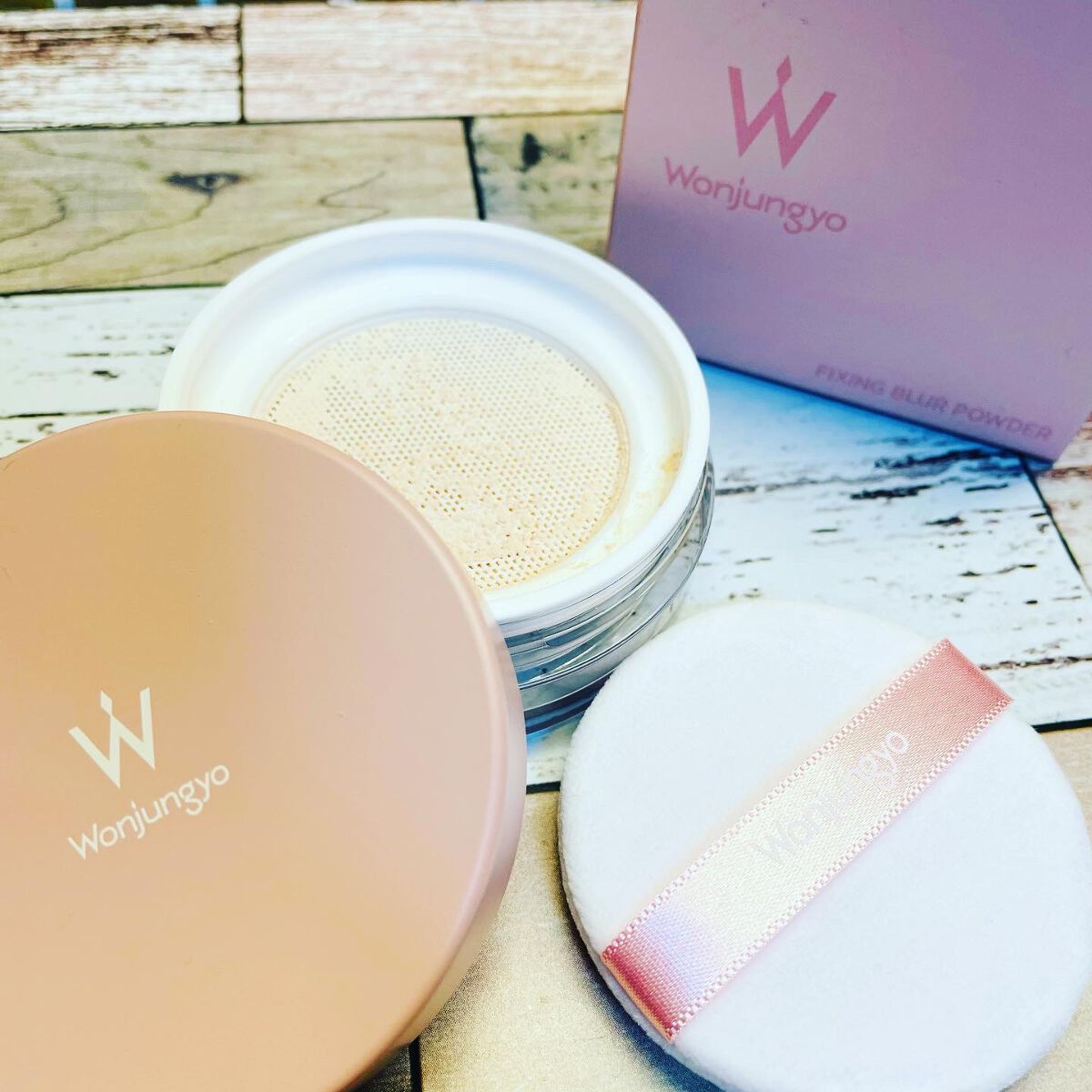ウォンジョンヨ フィクシングブラーパウダー N/Wonjungyo/ルースパウダーを使ったクチコミ(1枚目)