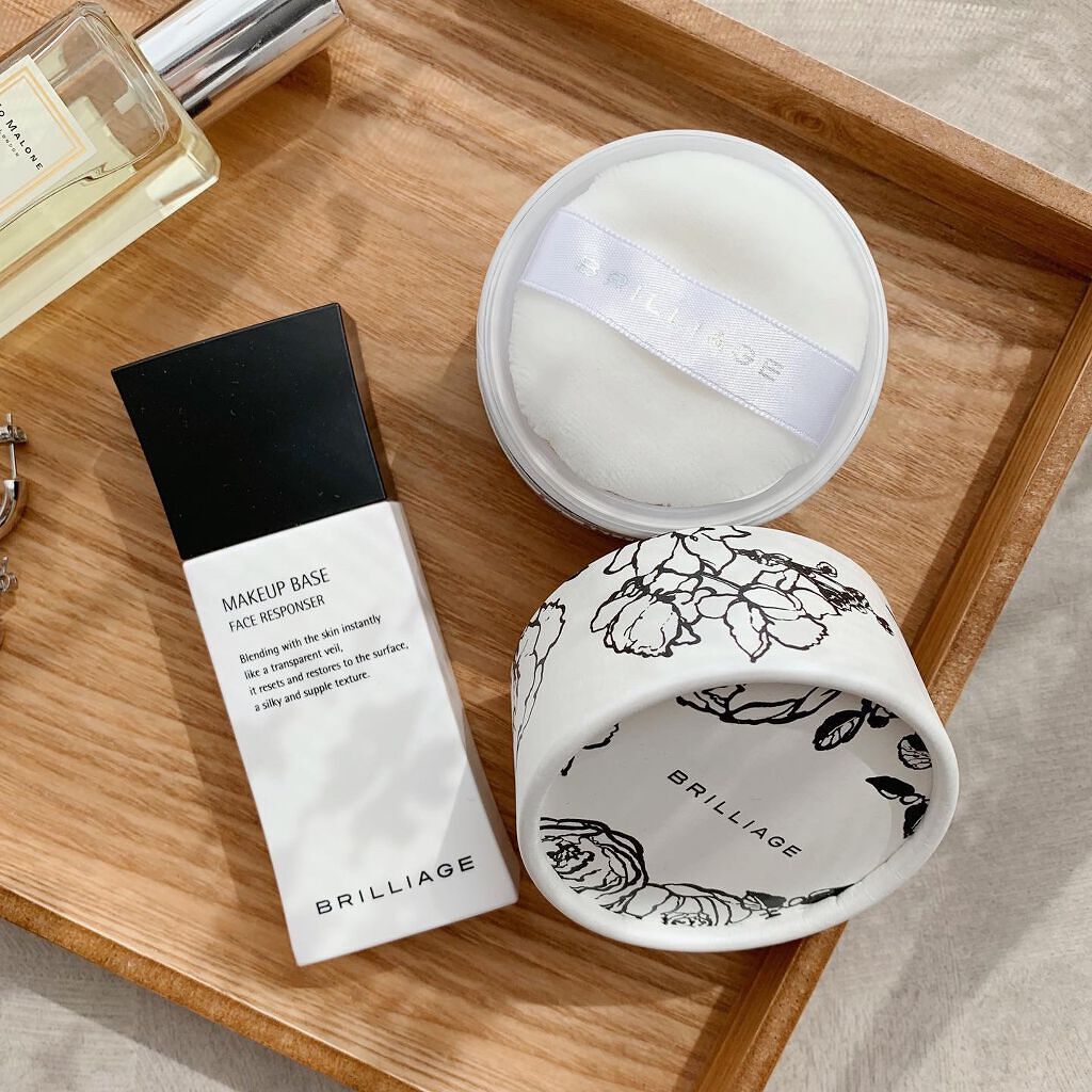 フェイスパウダーロマネーゼ グロウ 40/ブリリアージュ/ルースパウダーを使ったクチコミ（2枚目）