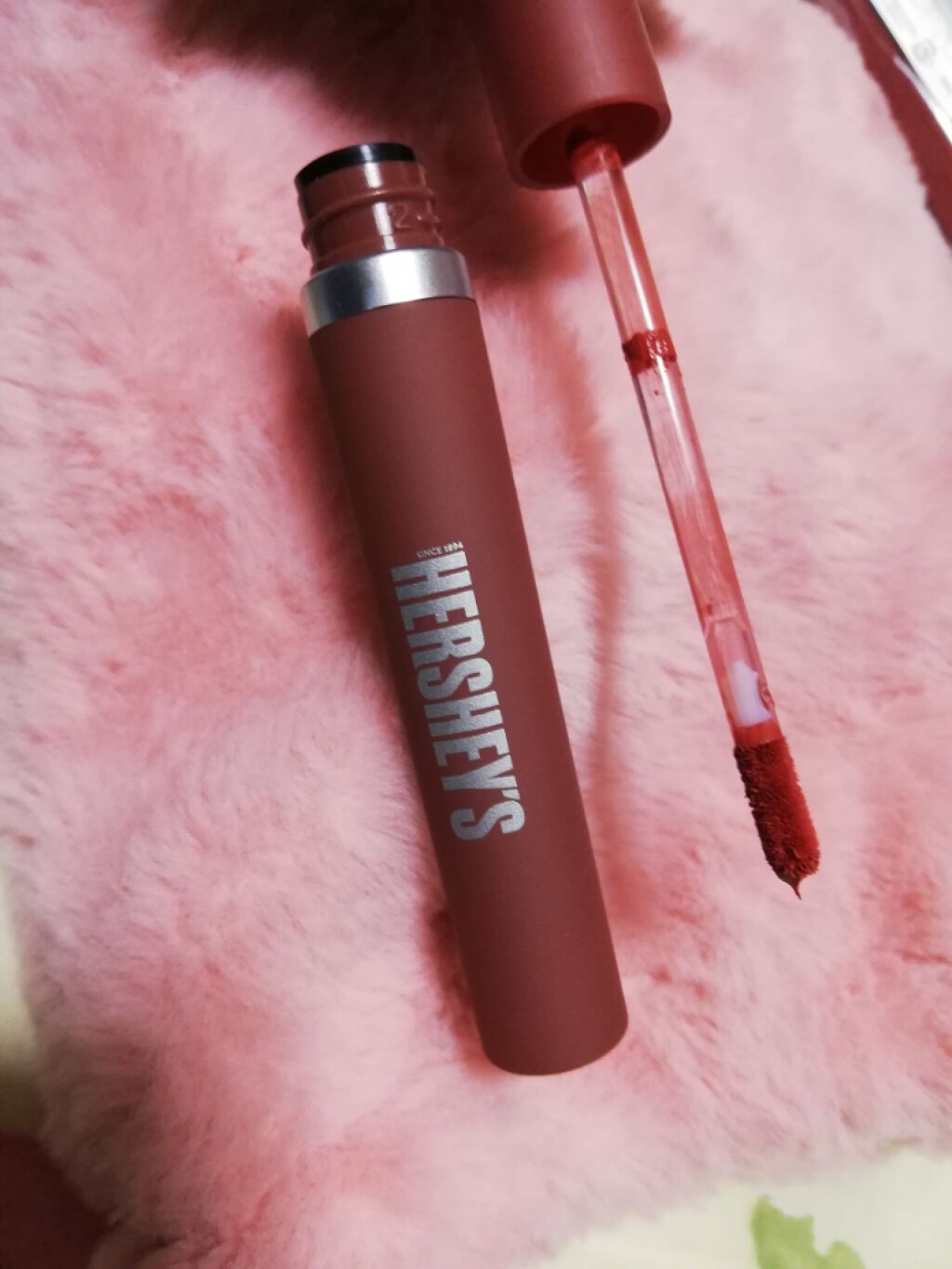 ハーシー パウダールージュティント/ETUDE/口紅を使ったクチコミ(2枚目)