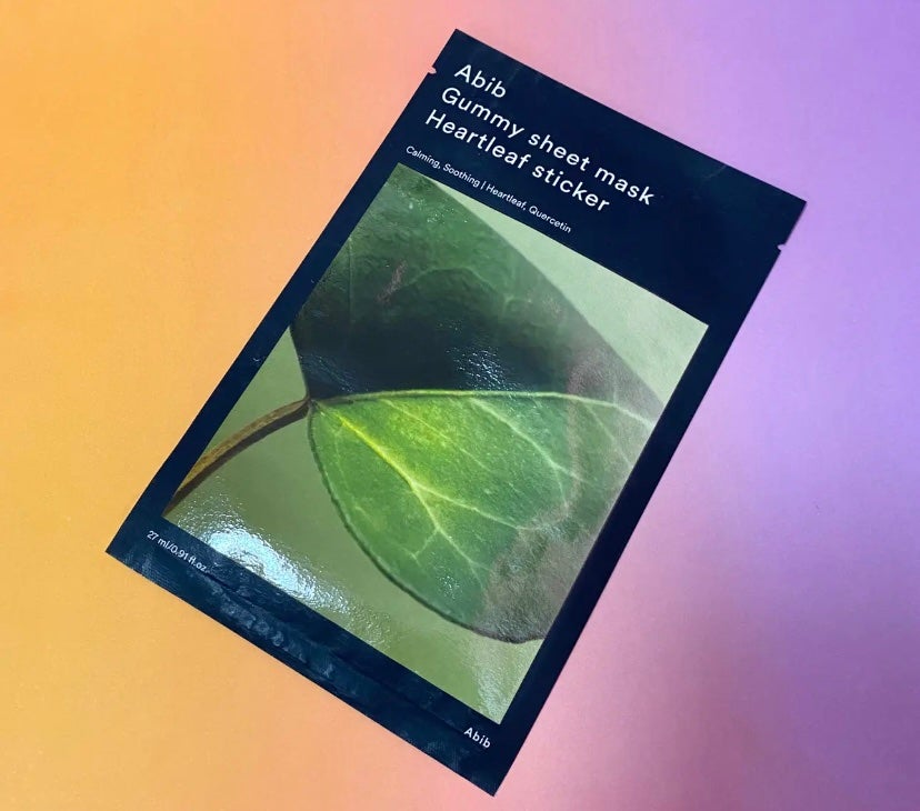 ガムシートマスクドクダミステッカー/Abib /シートマスク・パックを使ったクチコミ(1枚目)