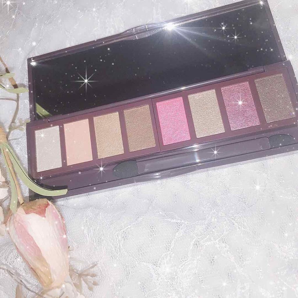 グラマラスリッチ アイパレット (クリスマスコフレ 2018)/Visée/メイクアップキットを使ったクチコミ（2枚目）