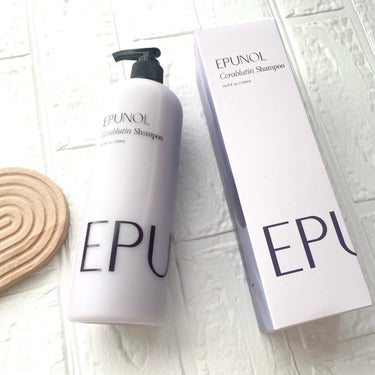 Epunol セラブルーチン損傷シャンプーのクチコミ「EPUNOL💜Epunol Cerablutin Shampoo .
┈┈┈┈┈┈┈┈┈┈┈┈.....」（1枚目）