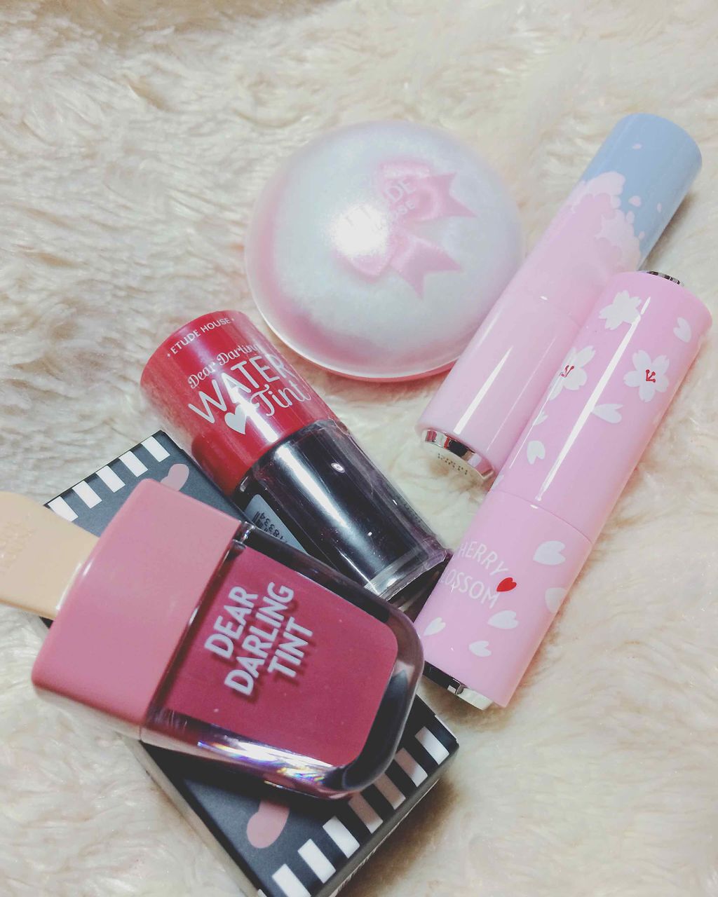 ディアダーリン ウォータージェルティント （アイスティント）/ETUDE/口紅を使ったクチコミ（1枚目）