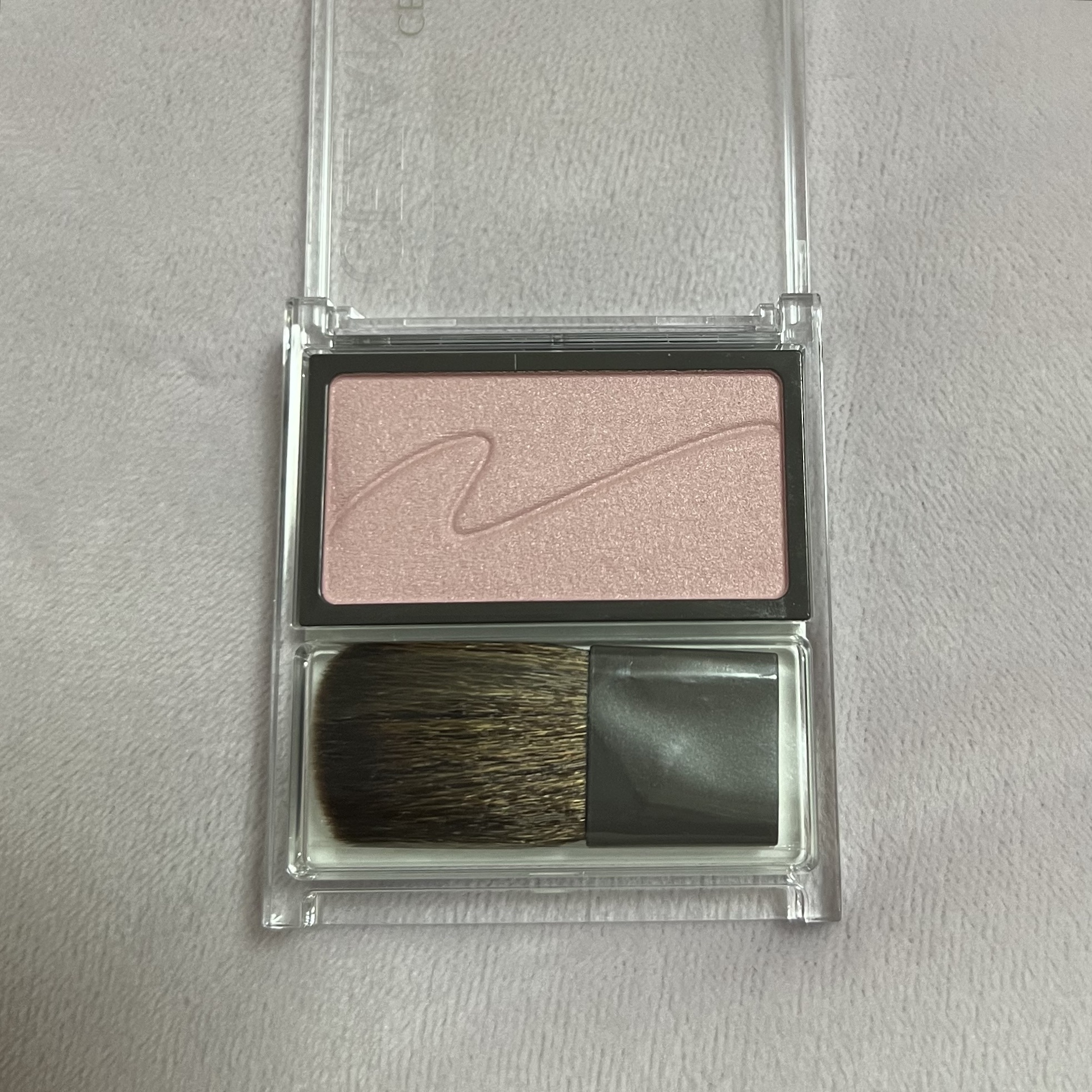 チークブラッシュ/CEZANNE/パウダーチークを使ったクチコミ（1枚目）