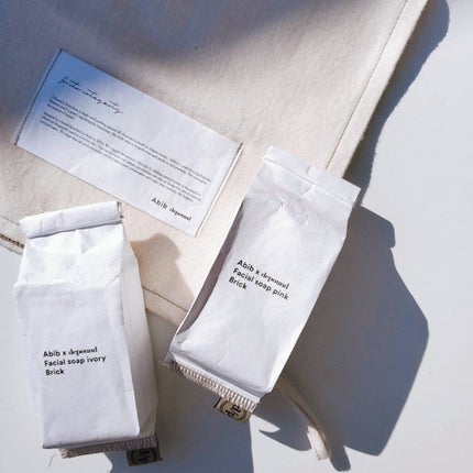 Abib   DepoundXAbib コラボキット Abib フェイスキットのクチコミ「【Abib × depound】コラボキット 
Abibのブリックソープ(アイボリー&ピンク.....」(2枚目)