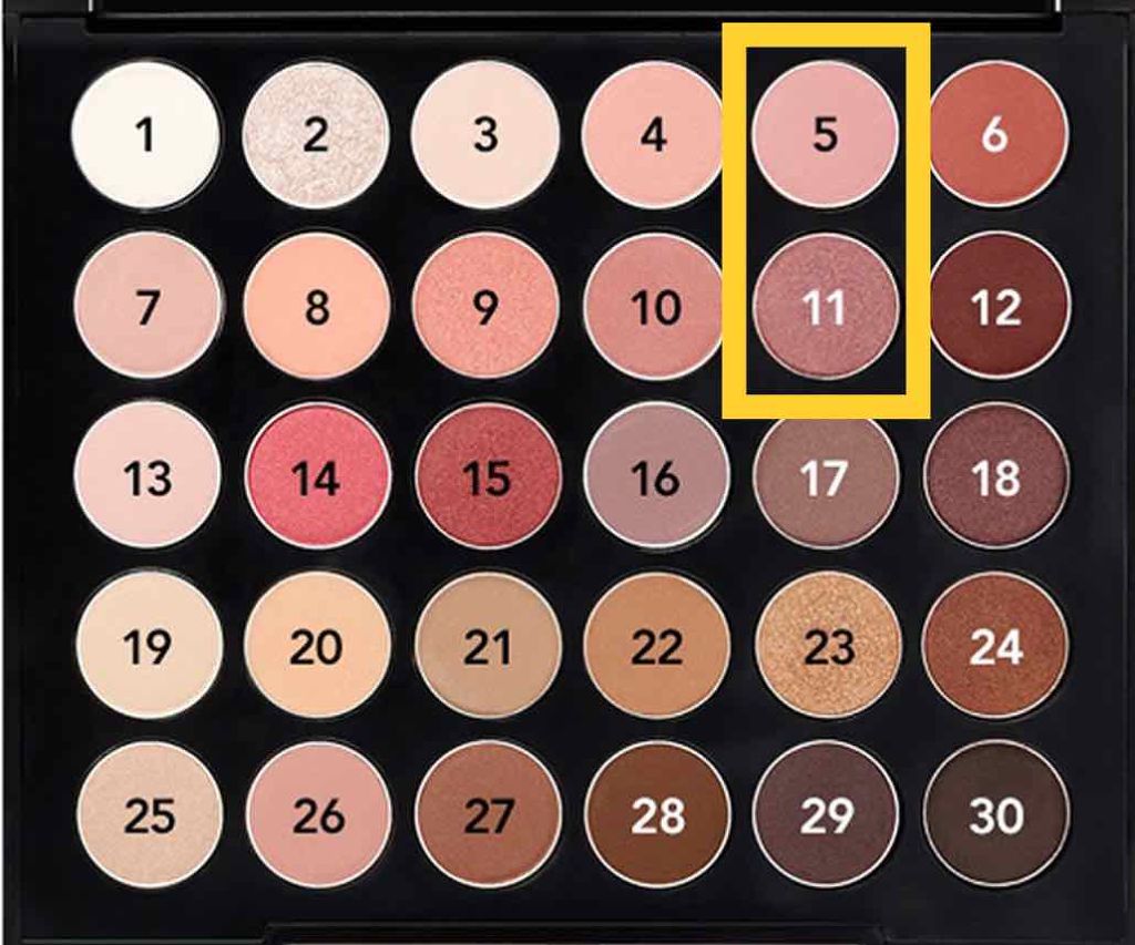 プロタッチカラーマスターシャドウパレット/ネイチャーリパブリック/アイシャドウパレットを使ったクチコミ（3枚目）