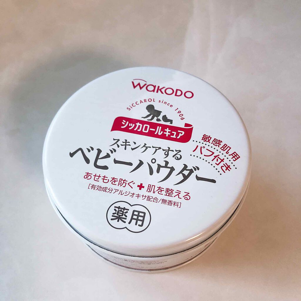 市場 マラソン中ポイント5倍 シッカロール 敏感肌 キュア 140g ベビーパウダー 3セット 赤ちゃん
