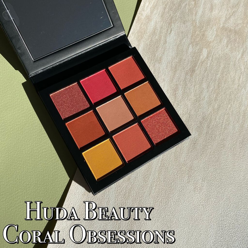 Obsessions Eyeshadow Palette/Huda Beauty/アイシャドウパレットを使ったクチコミ（1枚目）