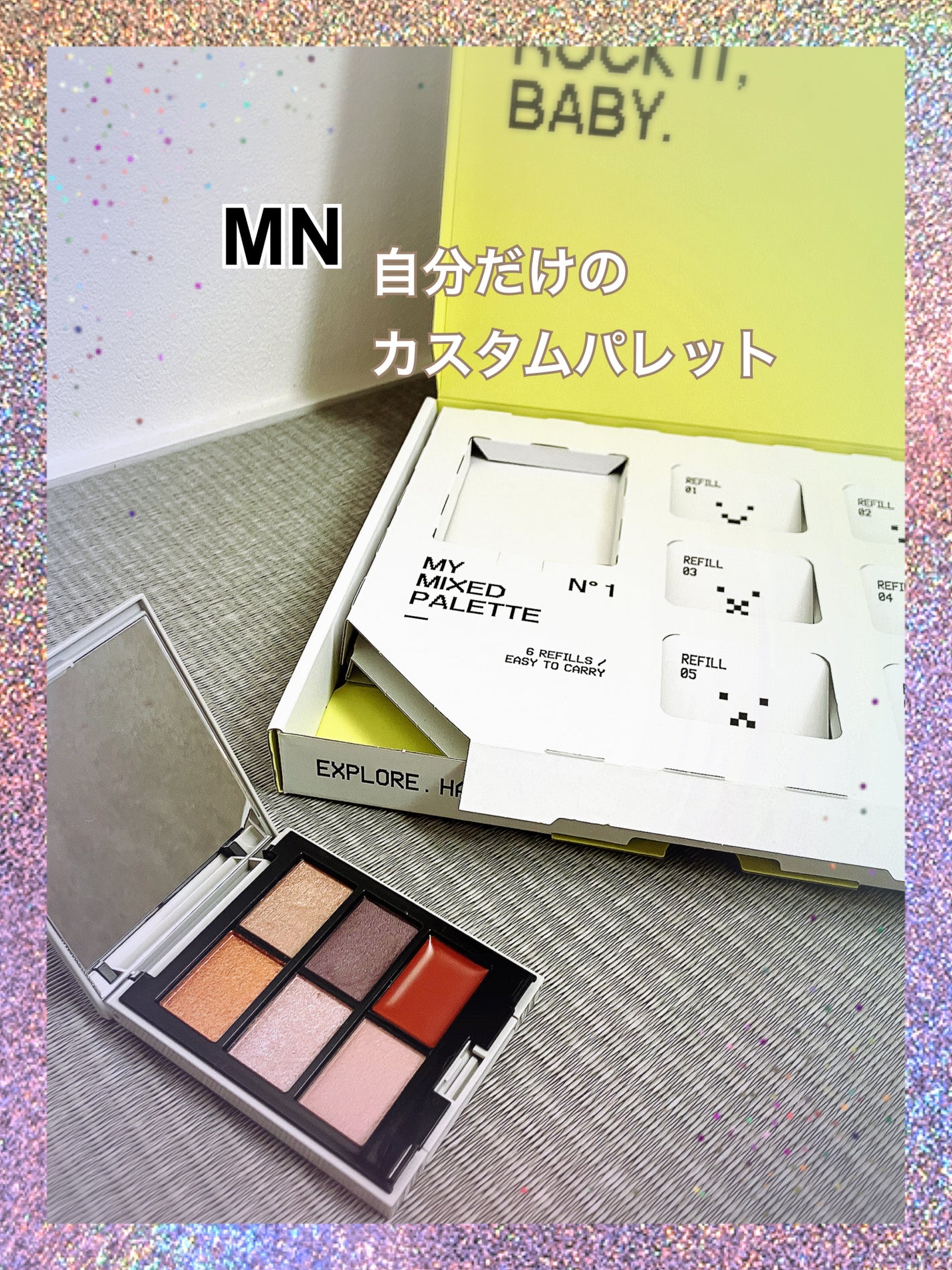 harurun⥠on LIPS ãðMNããMYMIXEDPALETTEãððä»åMN奜ã¿ã®ã«ã©..ãïŒ1æç®ïŒ