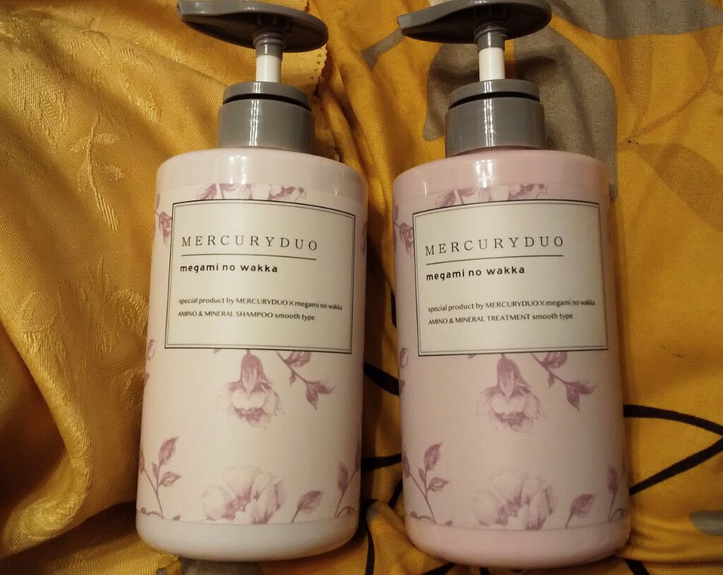 MERCURYDUO シャンプー【スムース】・トリートメント【スムース】/R&/市販シャンプーを使ったクチコミ(1枚目)