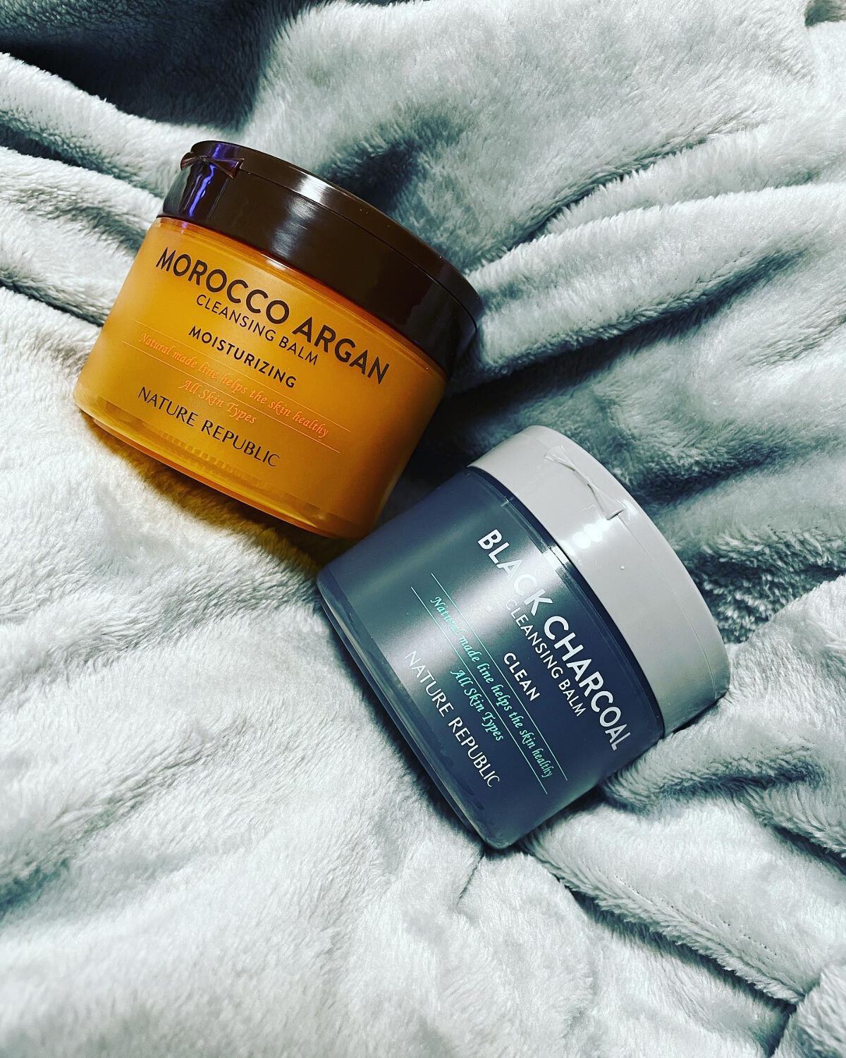 BLACK CHARCOAL クレンジングバーム/ネイチャーリパブリック/クレンジングバームを使ったクチコミ(1枚目)