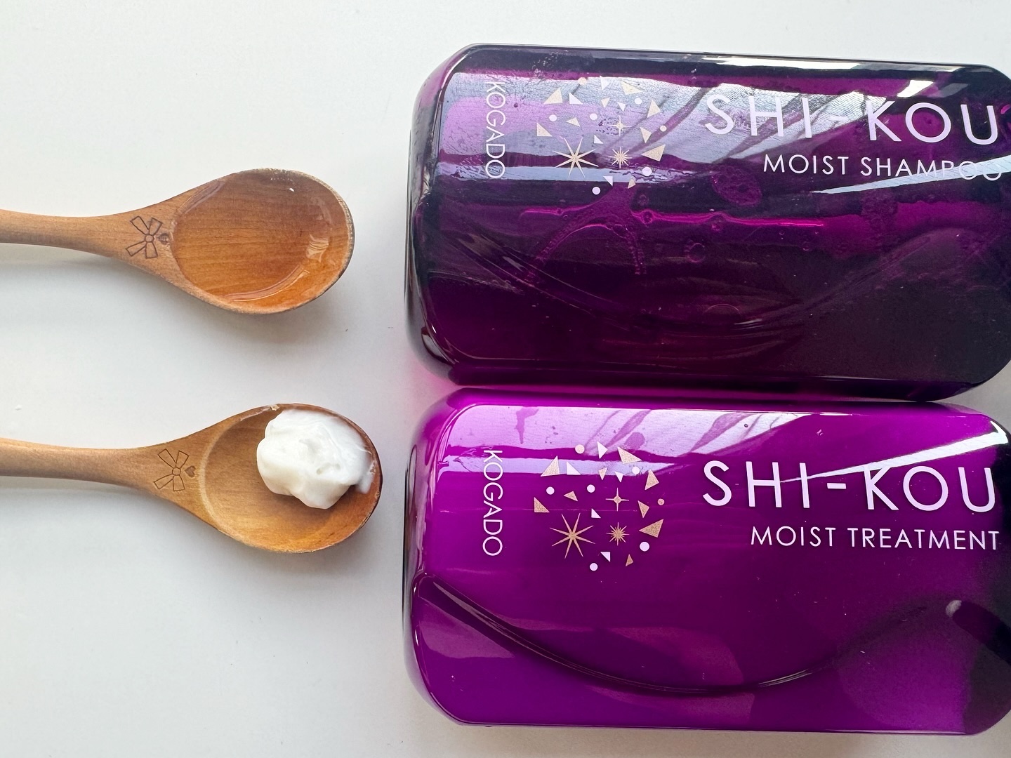 SHI-KOU モイスト シャンプー/トリートメント/紫光/市販シャンプーを使ったクチコミ（2枚目）
