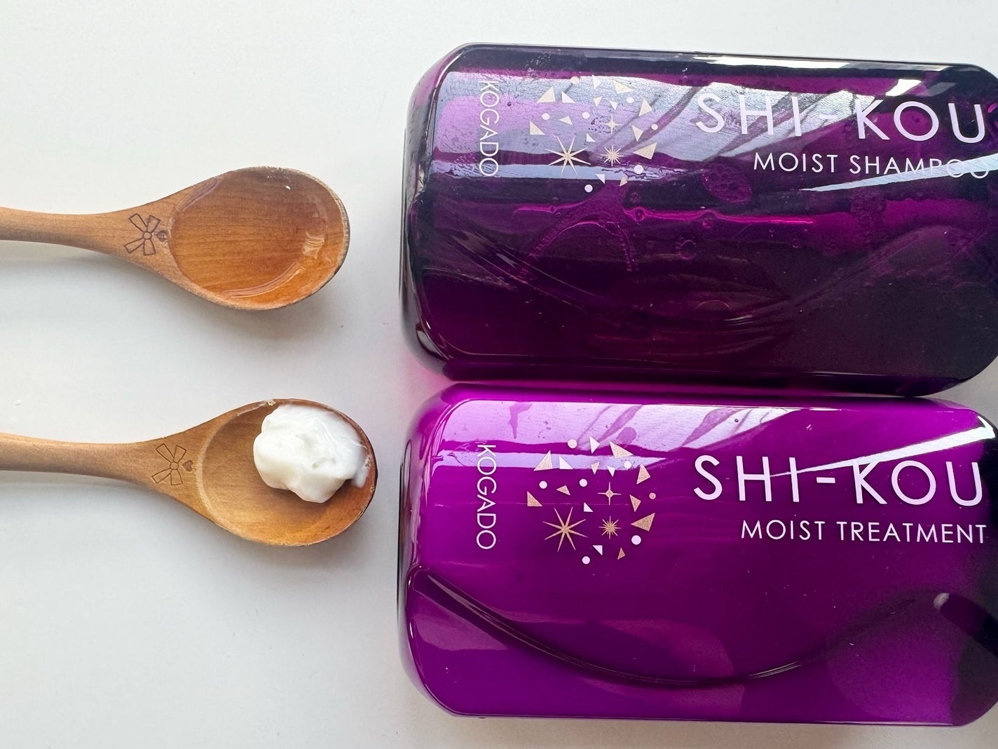 SHI-KOU モイスト シャンプー/トリートメント/紫光/市販シャンプーを使ったクチコミ(2枚目)