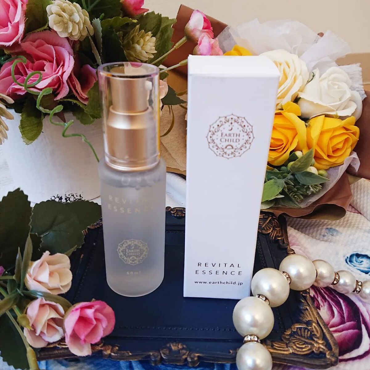 リバイタル エッセンス/EARTHCHILD/美容液を使ったクチコミ（1枚目）