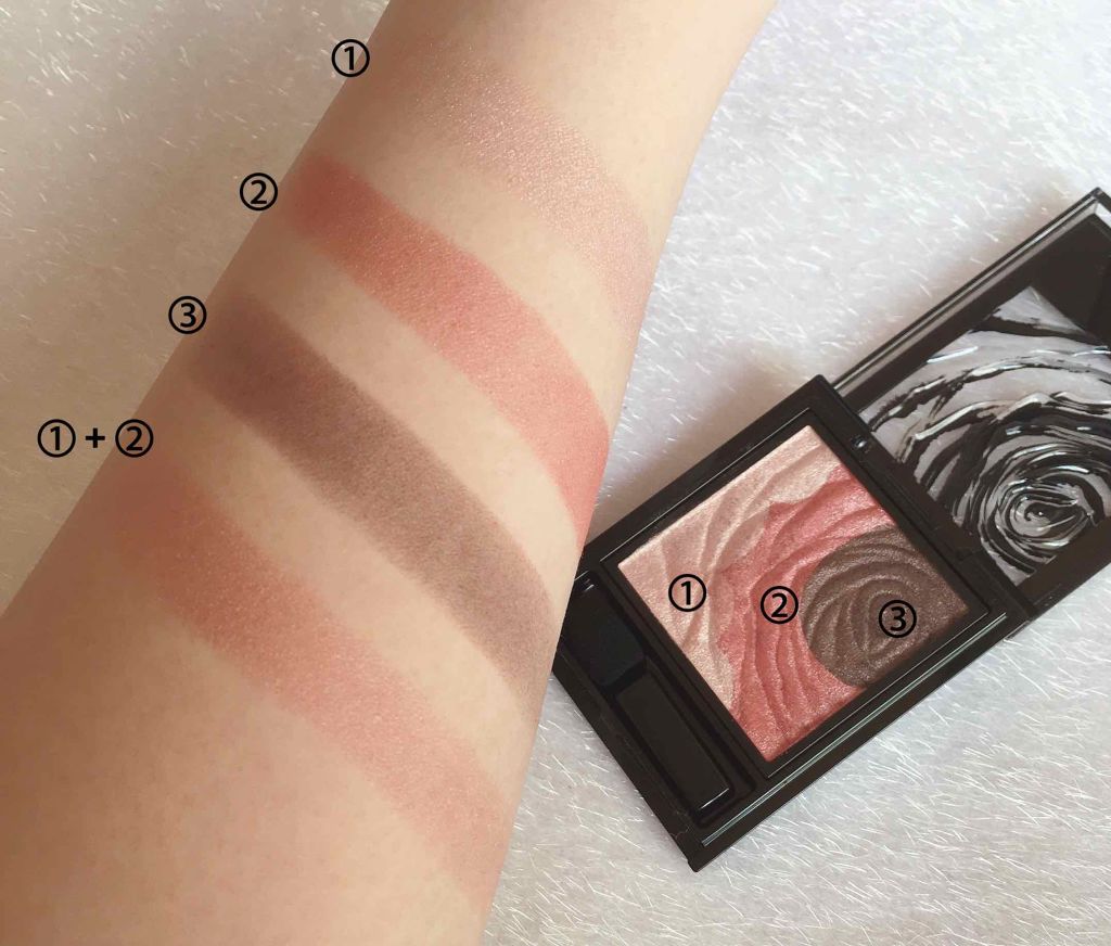 ダークローズシャドウ/KATE/アイシャドウパレットを使ったクチコミ(3枚目)